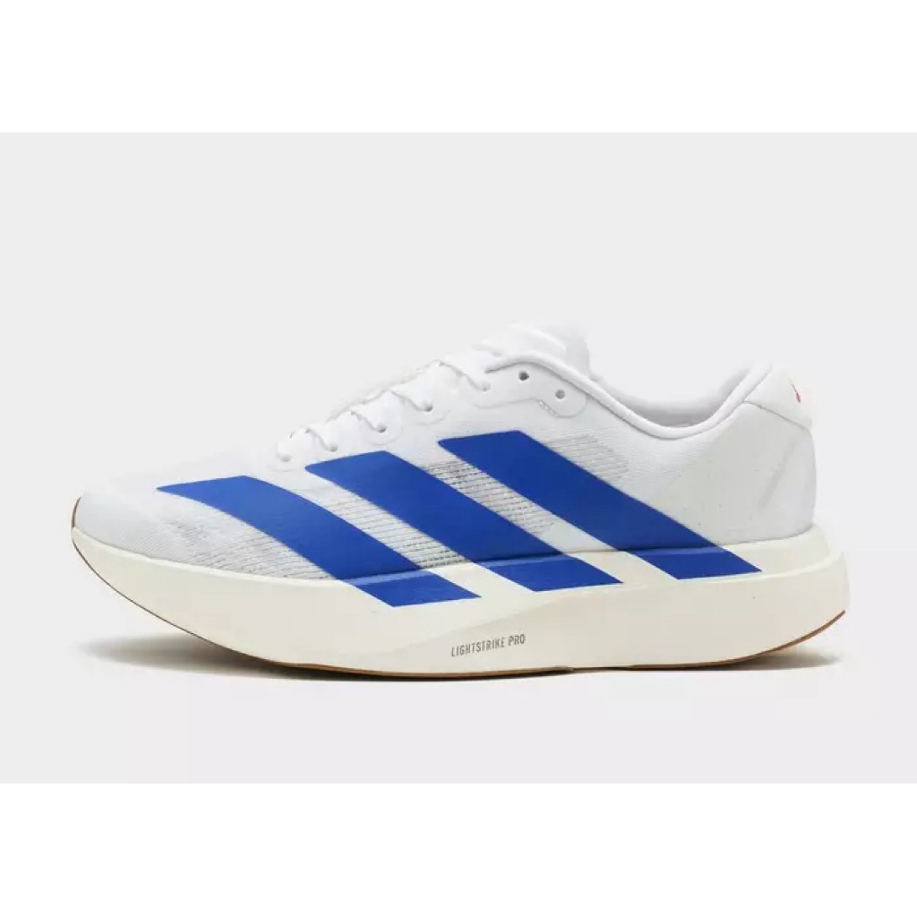 Sepatu Lari Pria Adidas Adizero Evo SL Biru putih Original