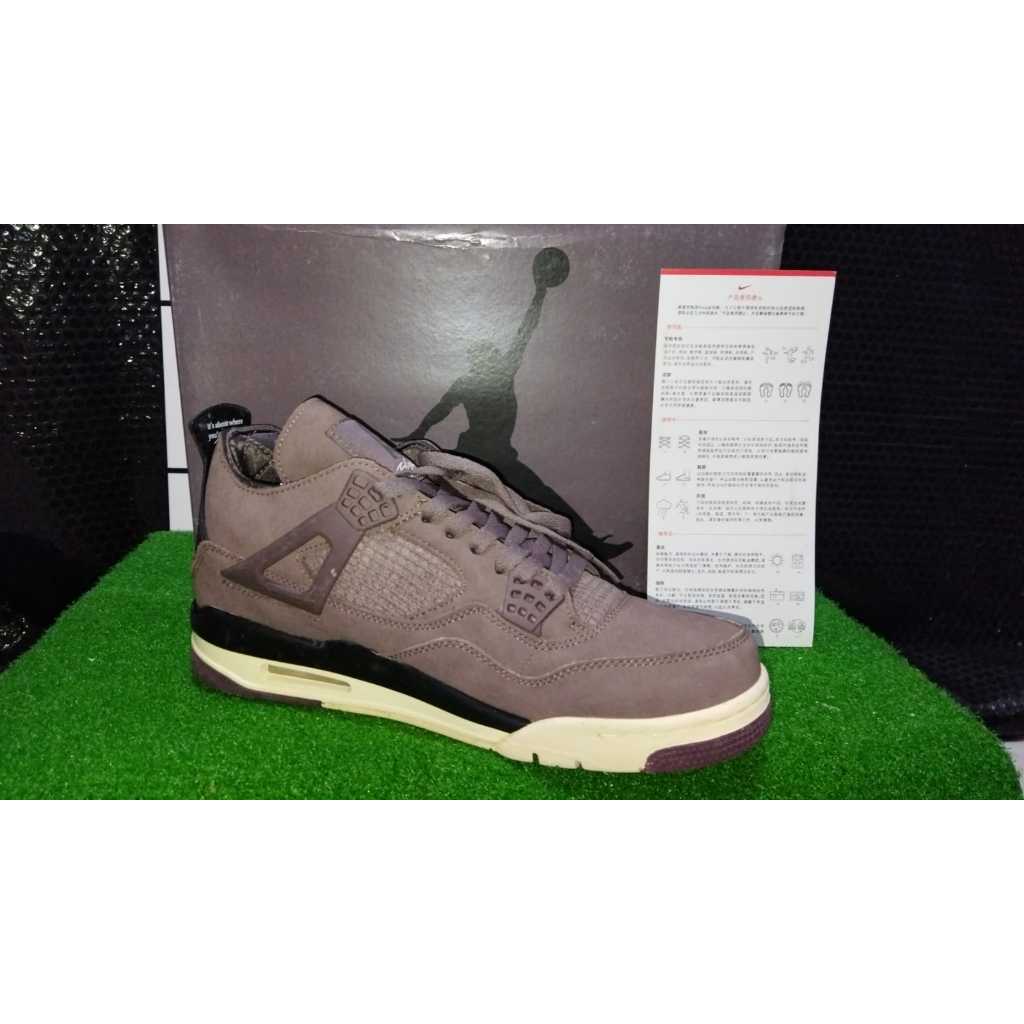 Sepatu Air Jordan 4 Retro x  Ma Maniére 'Violet Ore' - Original Size 46