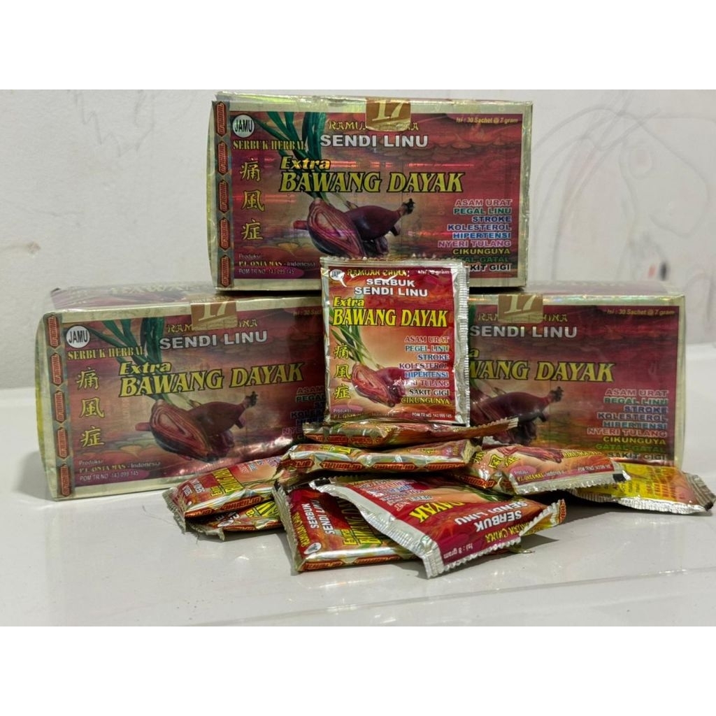 EXTRA BAWANG DAYAK SERBUK ISI 30 GARANSI KHASIAT