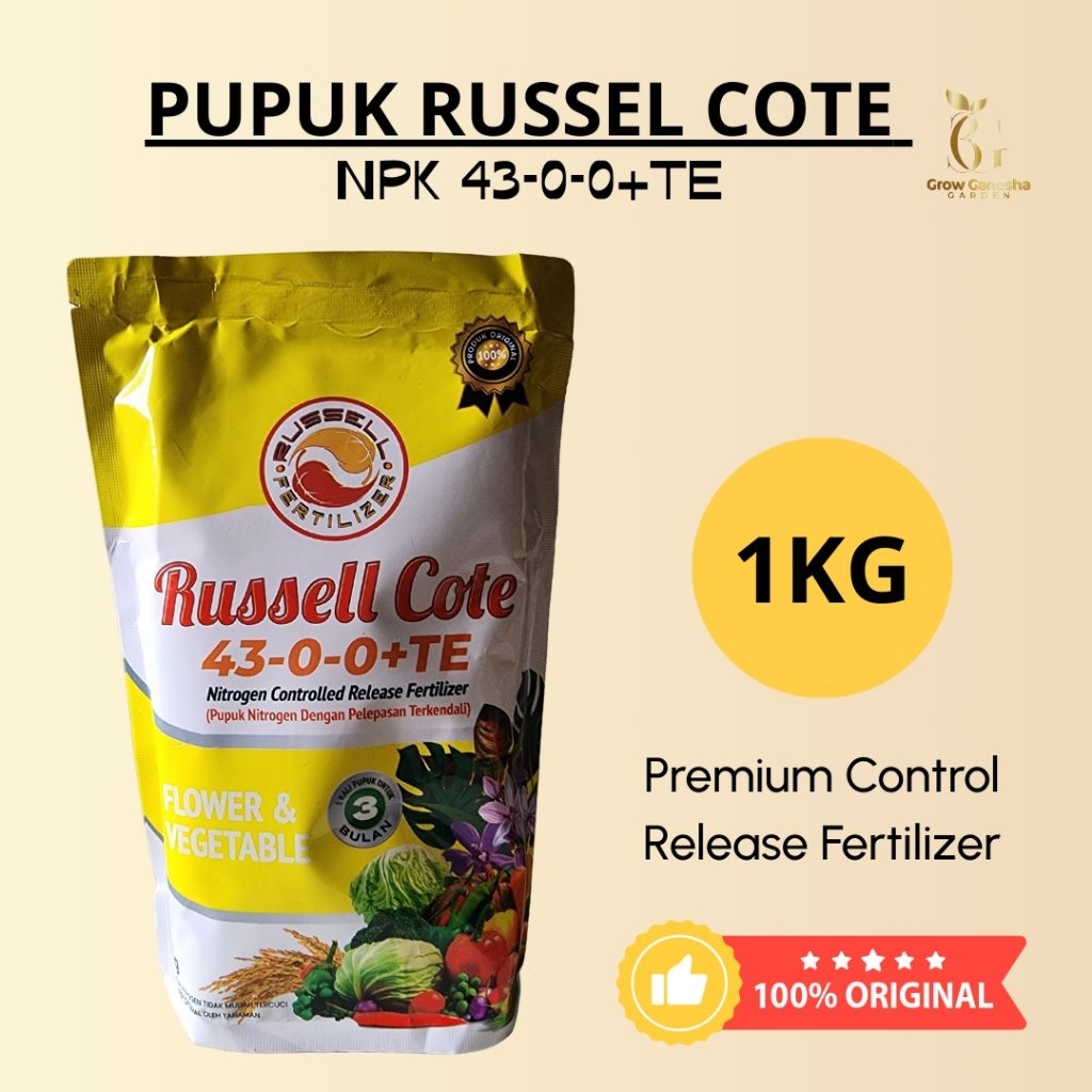 RUSSEL COTE NPK 43-0-0+TE || 1 KG