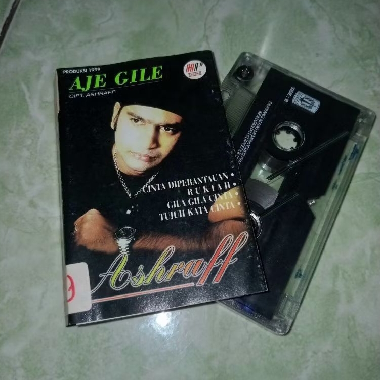 Kaset Ashraff Album Aje Gile Lengkap Ttd Artis