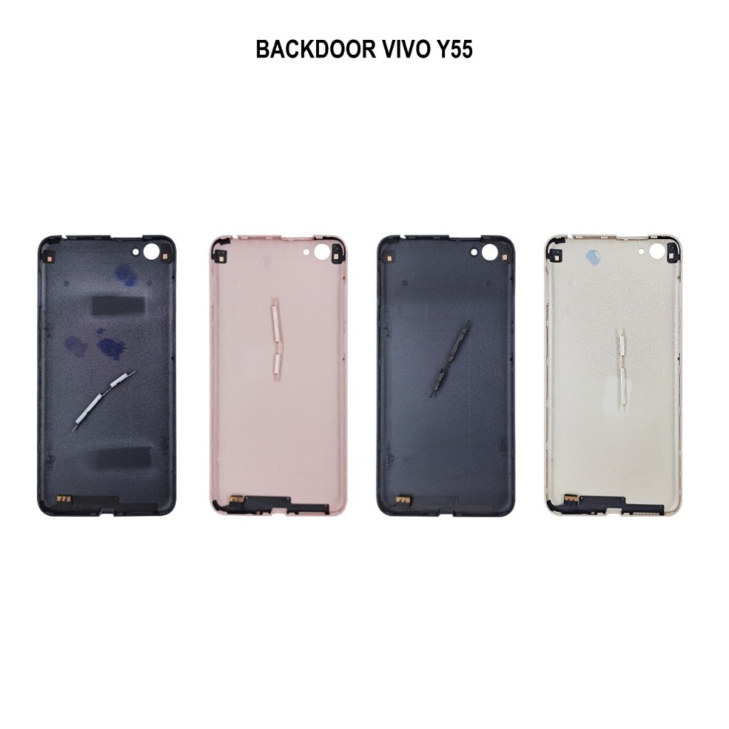 Backdoor Casing Tutup Belakang Hp Vivo Y55 / Y55s 1610 / Y55L 1603 Bekdor Back Cover Kesing Vivo