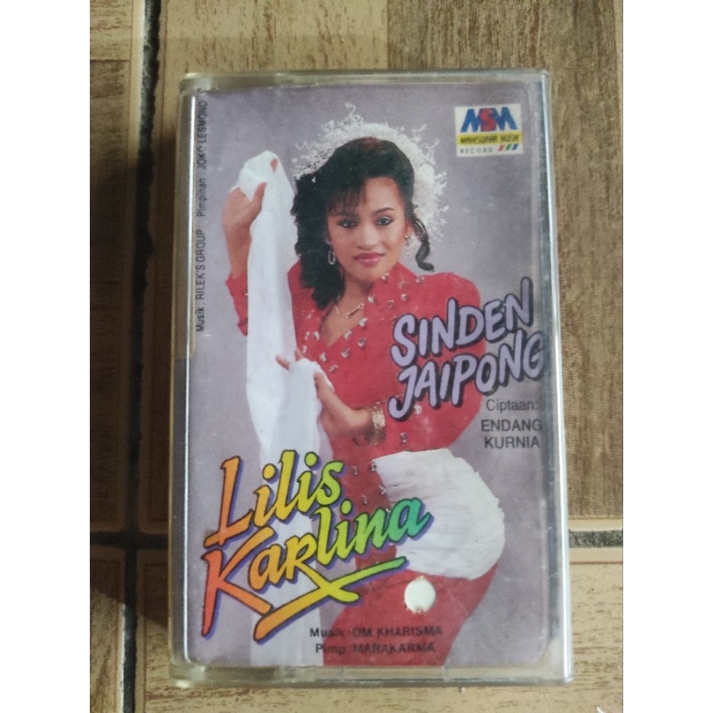 kaset pita LILIS KARLINA "sinden jaipong"