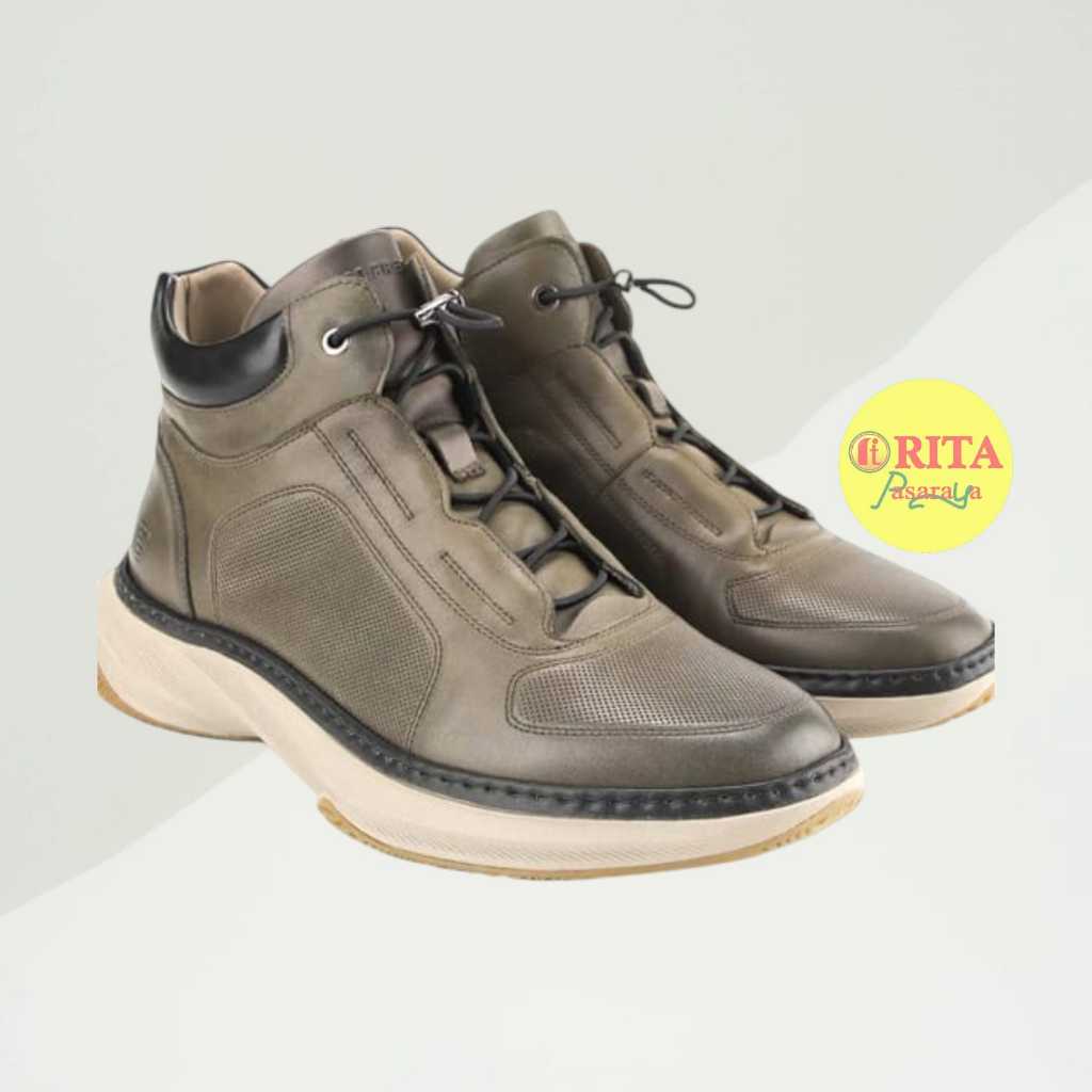 Sepatu Boots Branded Kulit Asli – Bruno Premi Original Pria