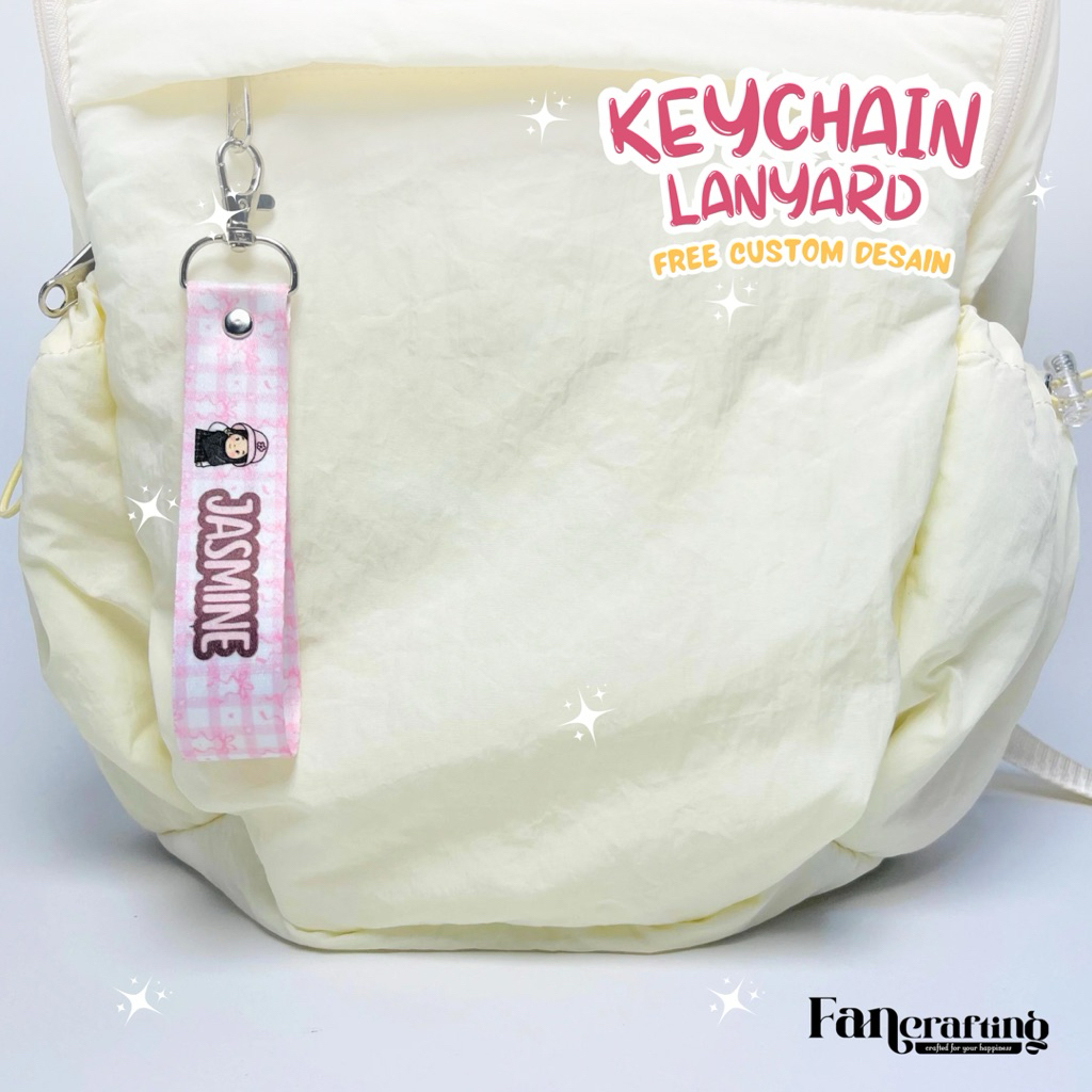 

KEYCHAIN LANYARD FREE CUSTOM NAMA DAN DESAIN