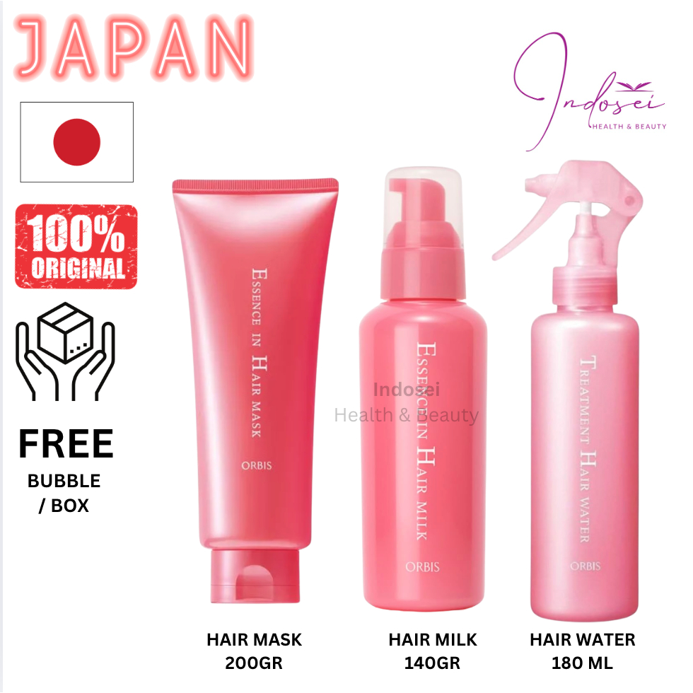 Orbis Hair Essence Milk | Orbis Hair Mask | Orbis Hair Water | Japan Hair Treatment