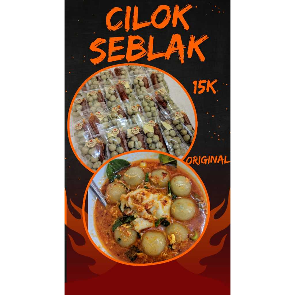 

cilok kuah seblak