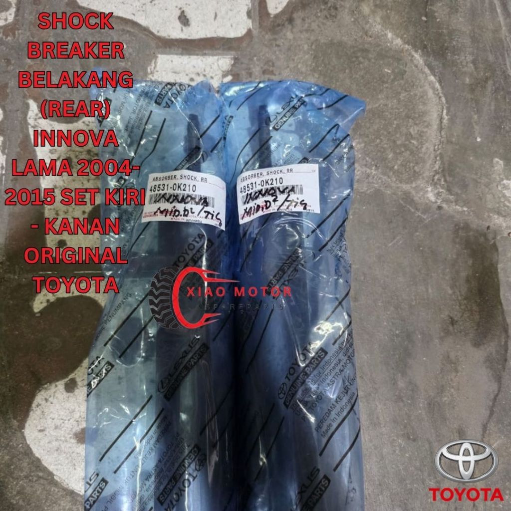 Shock Breaker Belakang Innova Original Toyota 48531-0K210 Asli