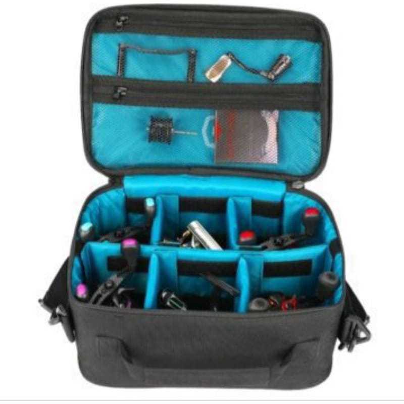 Tas rel pancing Armi model selempang tas penyimpanan alat pancing