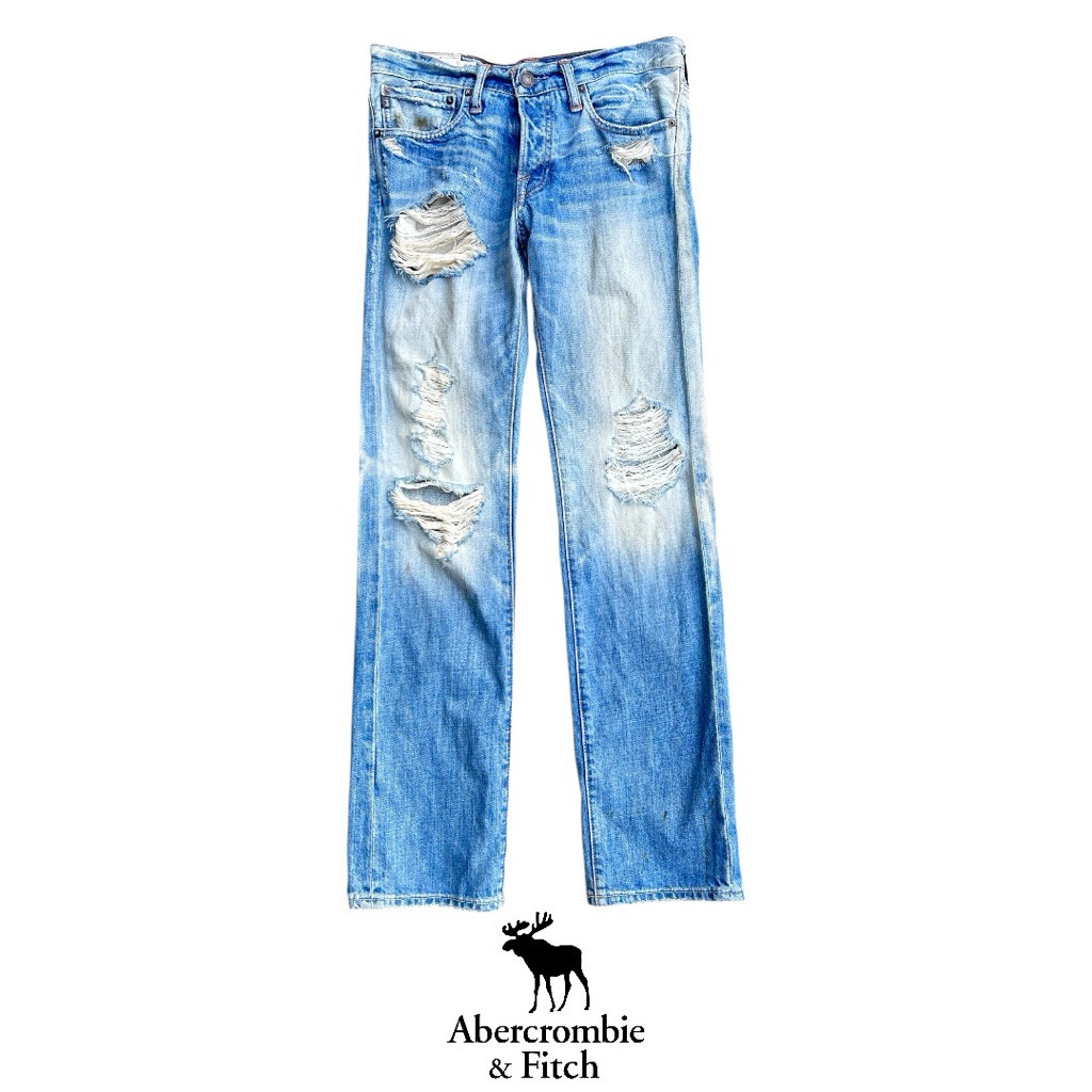 Vintage Y2K Distressed Abercrombie & Fitch Jeans