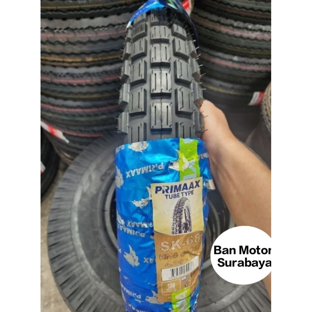 Ban Luar Primax SK68 400-18 SK68 King Cross Termurah Baru Ban Motor Custom
