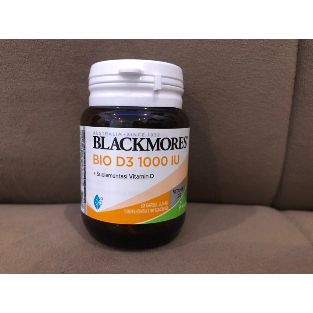 Blackmores Bpom Kalbe bio d3 1000 IU isi 30
