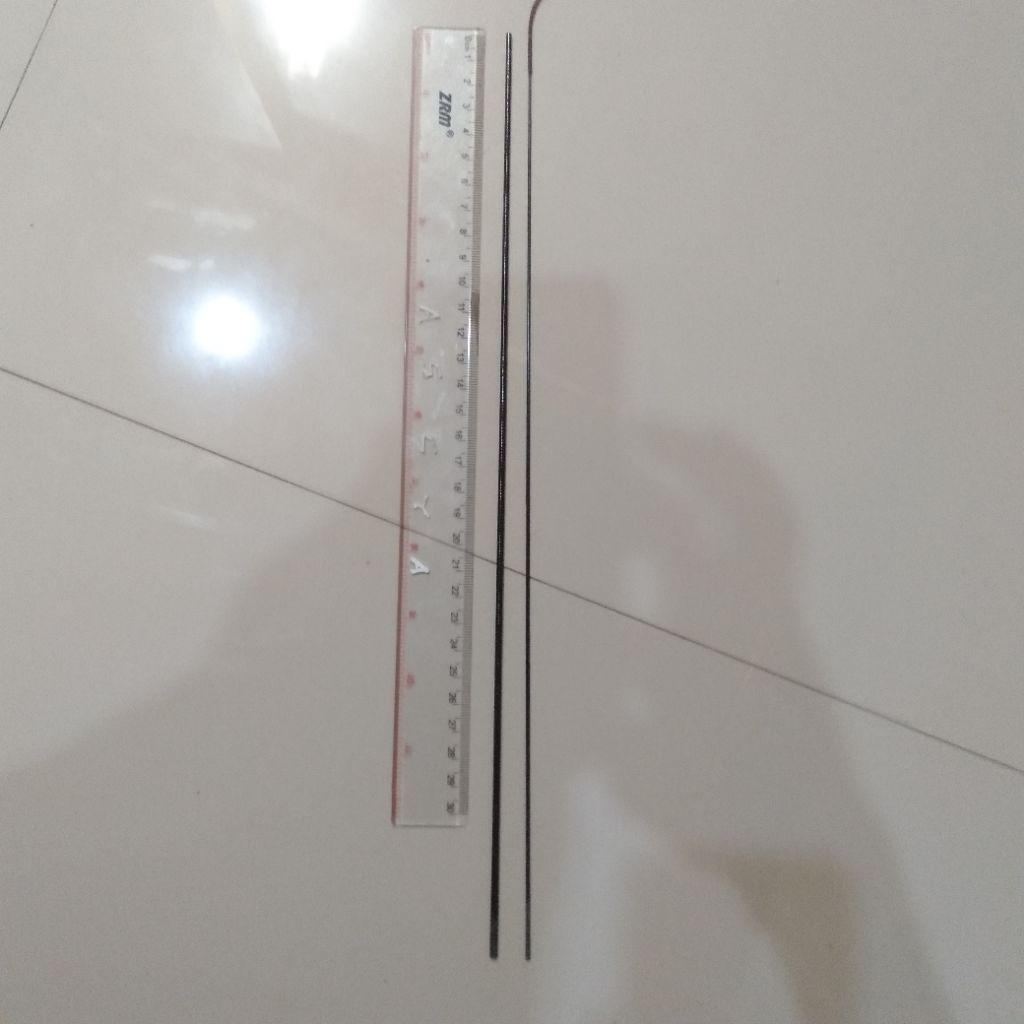 Pucuk ujung joran oregon rawit satu set no1 dan 2 sect terakhir carbon ORIGINAL