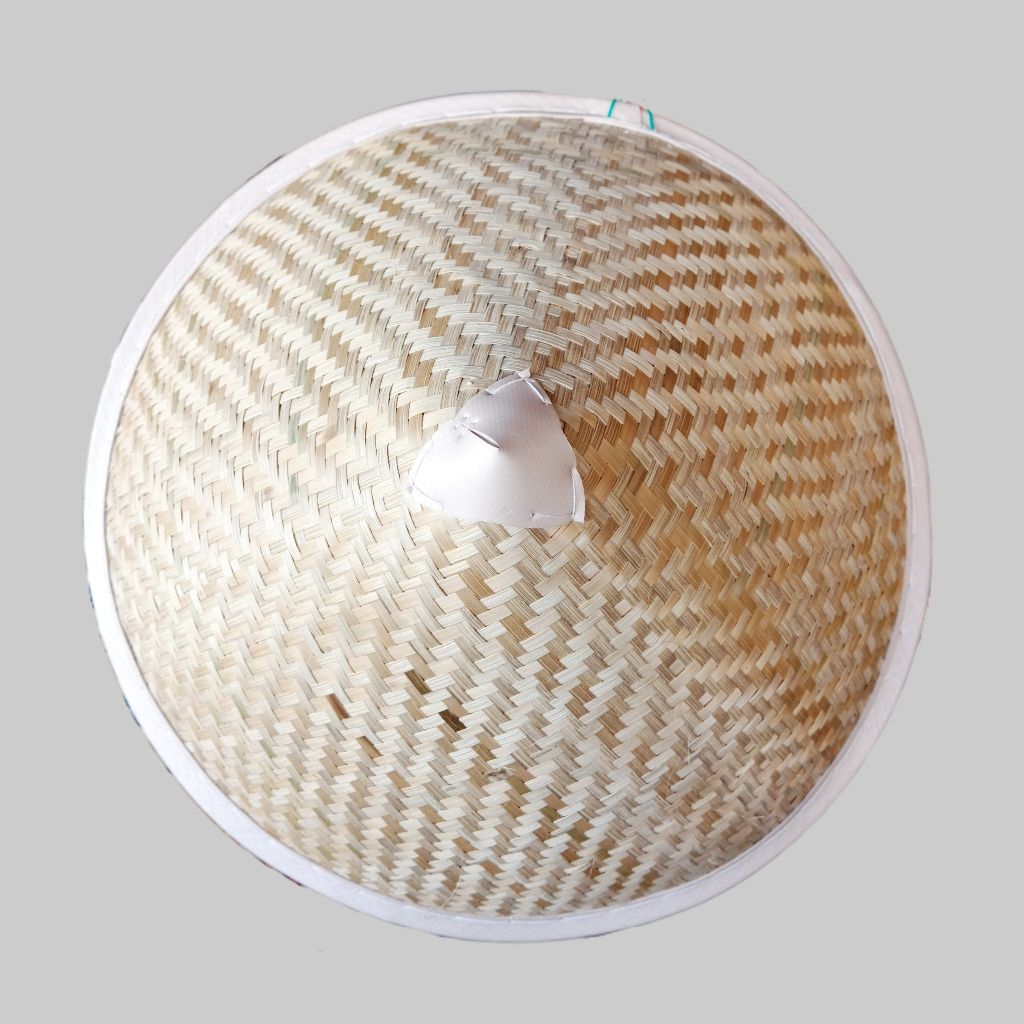 caping bapak kerucut - topi caping - topi bambu - topi ke ladang - caping Jogja - caping bapak keruc