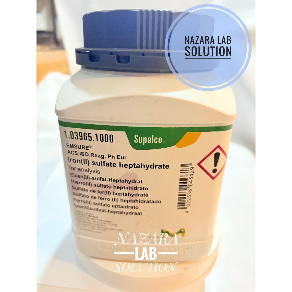 IRON II SULFATE / FeSO4 / BESI 2 SULFAT MERCK 103965 REPACK 1GR