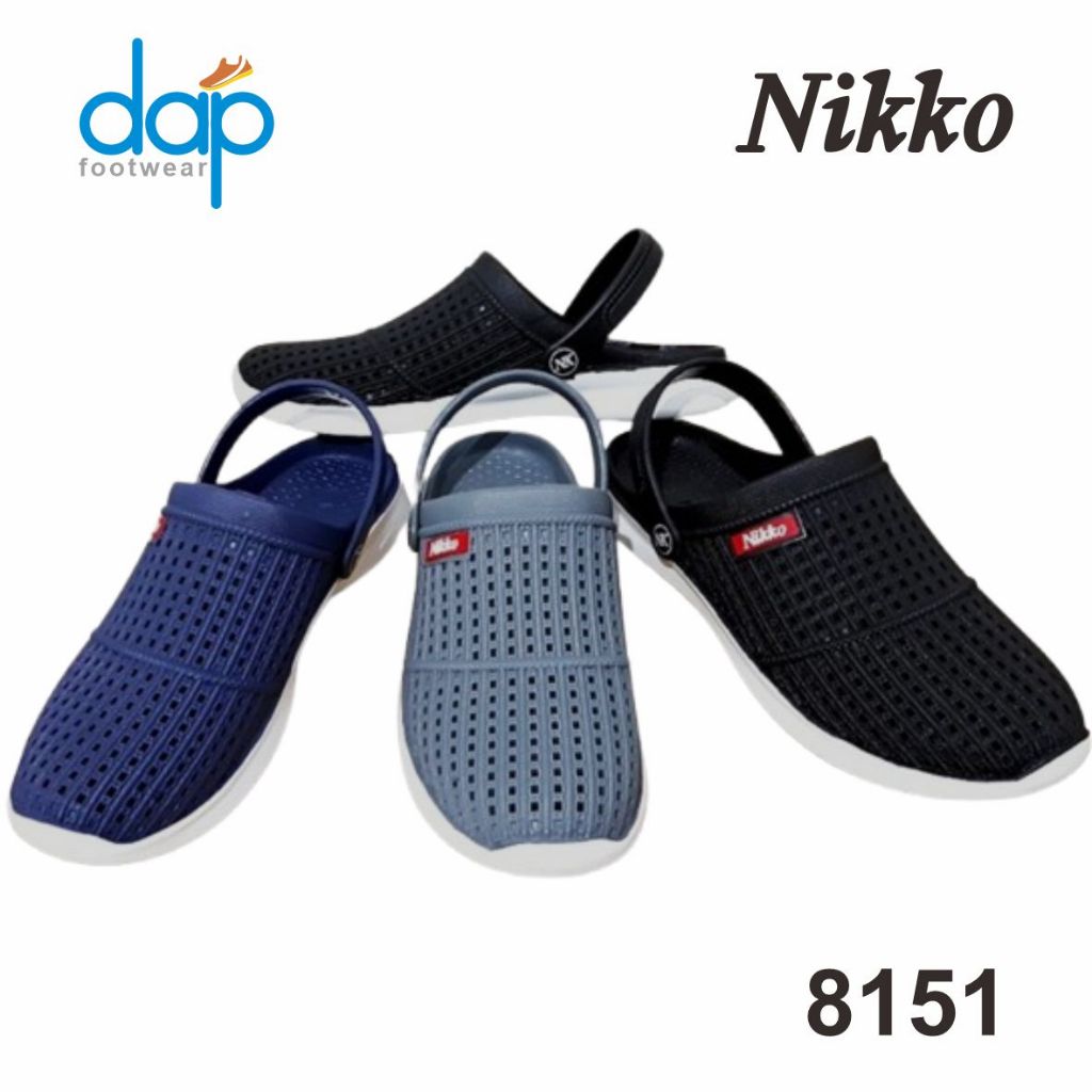 Sandal Karet Slop Pria Nikko 8151