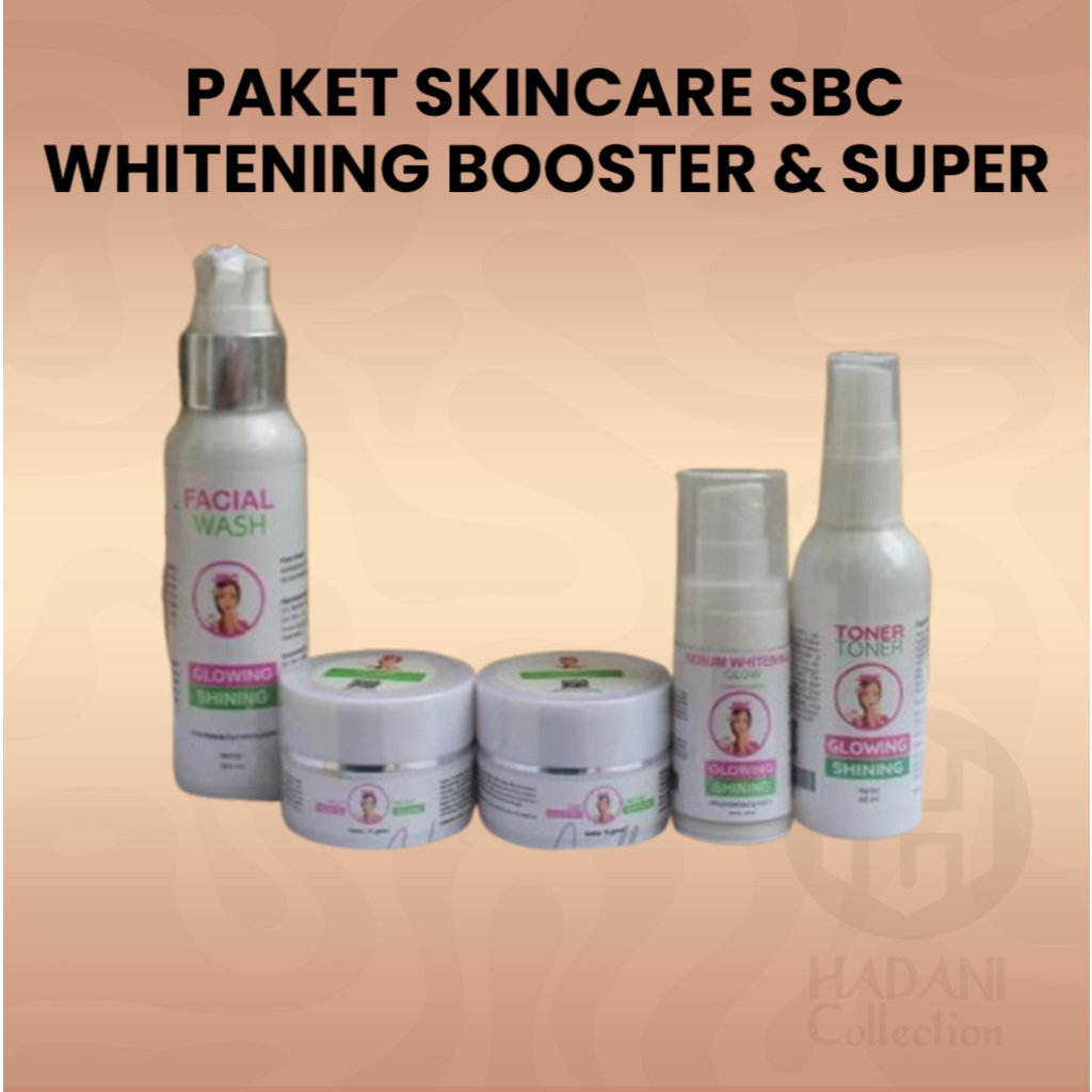 Skincare 1 Paket SBC Whitening - Semua Jenis Kulit (Bonus Gift Jika Ada Stok)