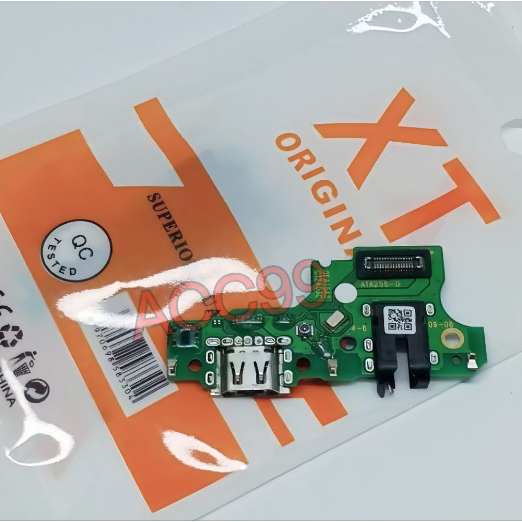 Flexible Konektor Charger / Papan Cas Full IC OPPO A15 / A15S / A35 – Sparepart Cas HP