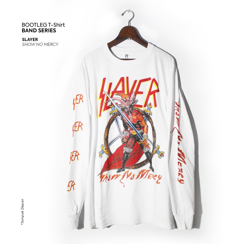 Bootleg Kaos - Manual Screen Printing | Series Band : Slayer