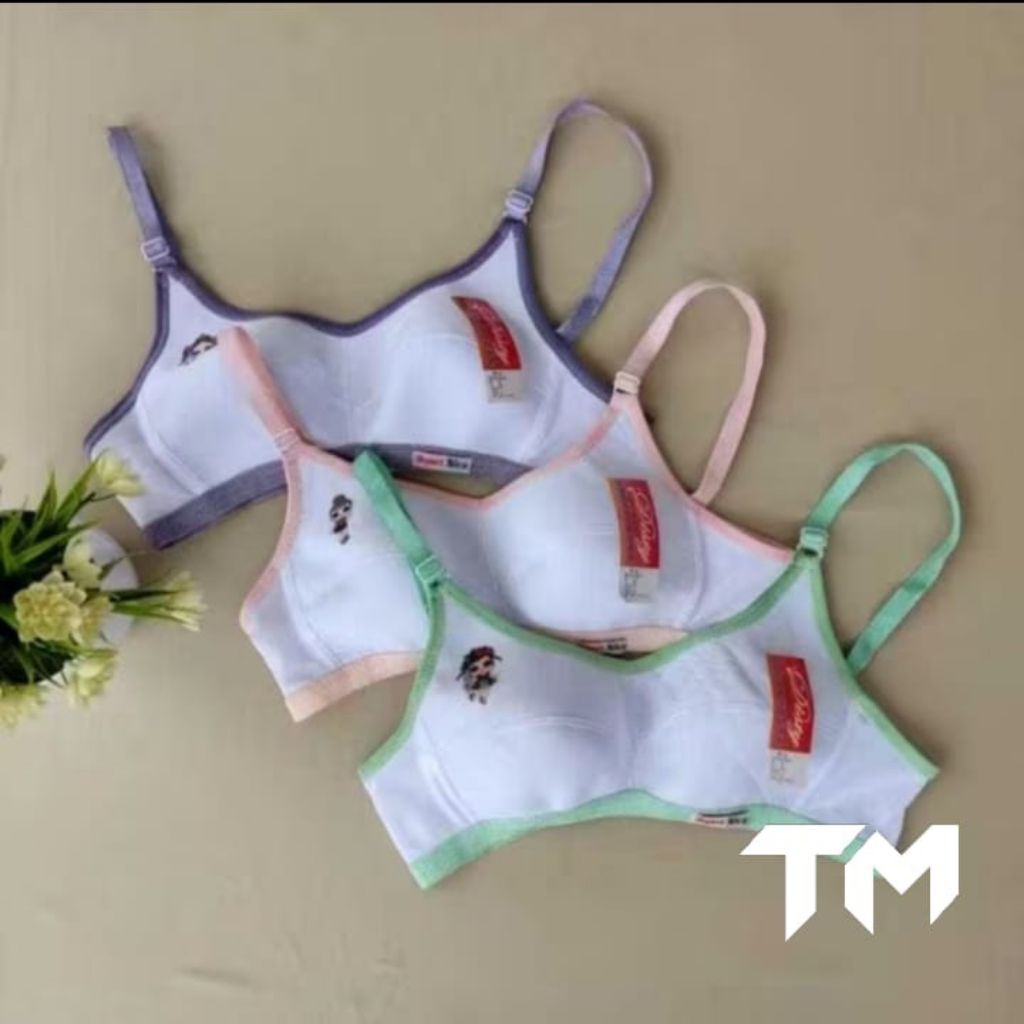 OBRALL 6 PCS BRA BH ABG(buat anak sd smp sma)TERMURAH UKURAN STANDART 32-38 BR A BEHA anak REMAJA