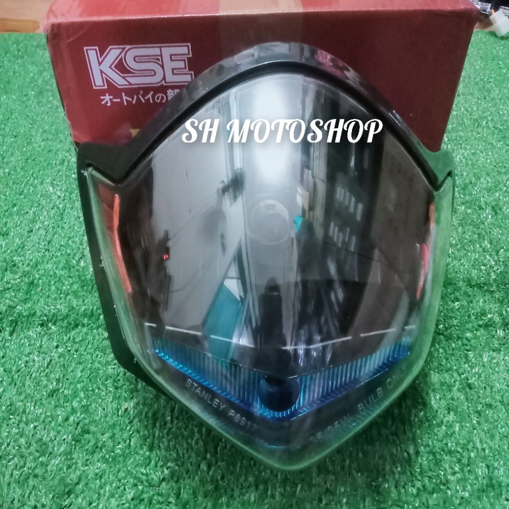 reflektor Vixion lama variasi warna lampu depan Vixion lama oval set mika lampu