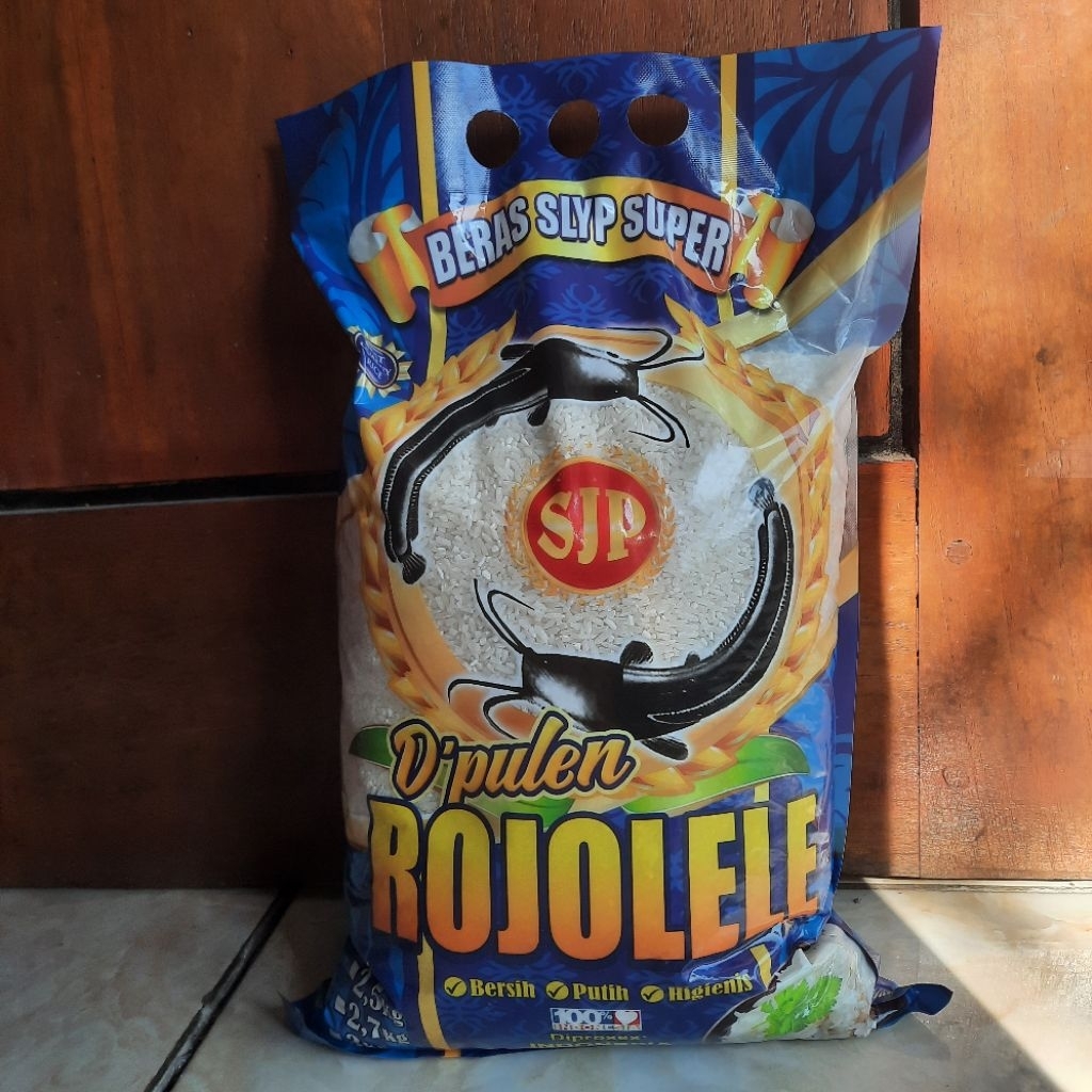 Beras Super ROJOLELE kemasan 1 kg / Beras 1kg