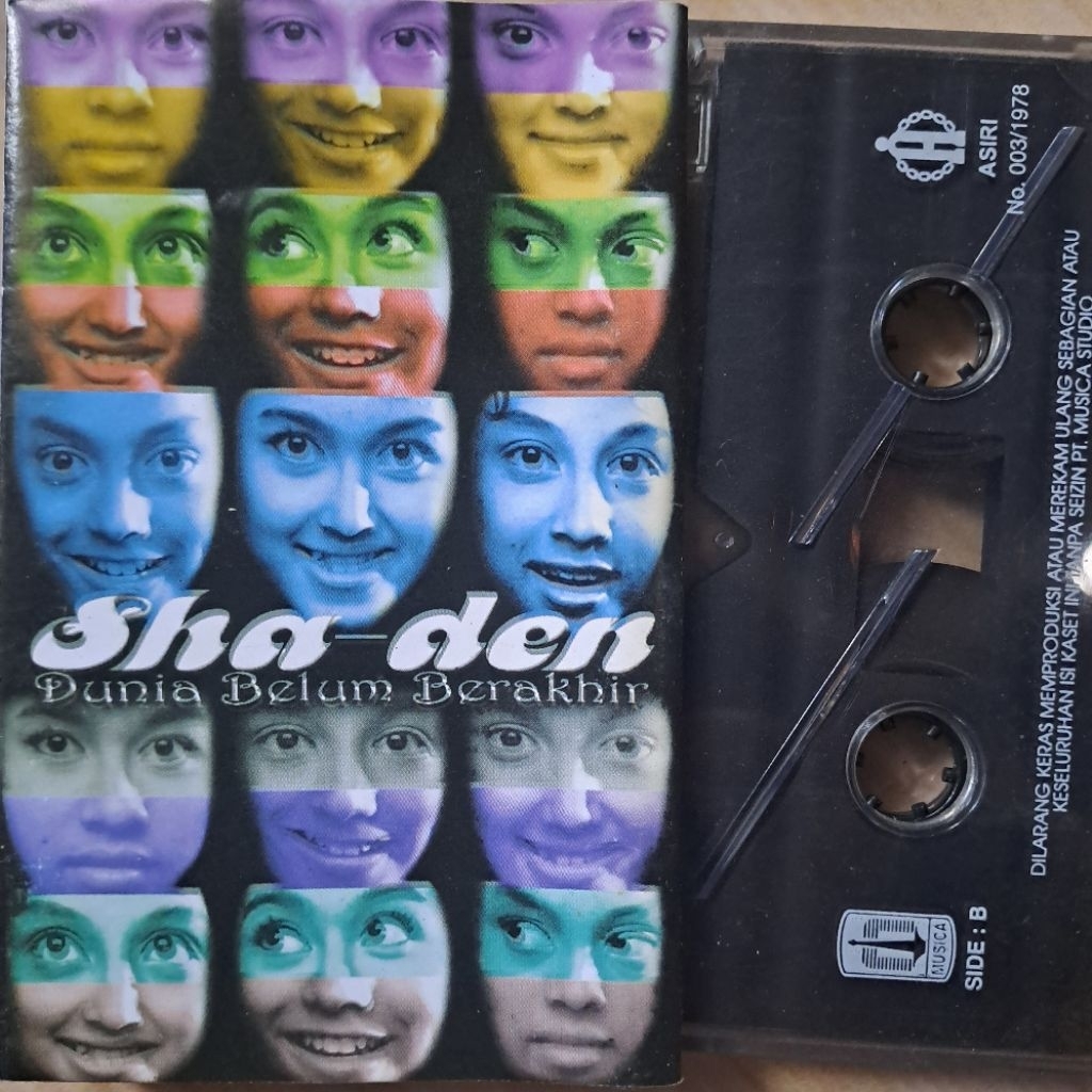 Kaset Pita Shaden Album Dunia Belum Berakhir