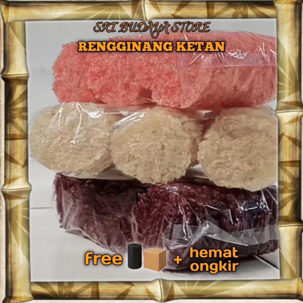 

Ranginang/Rengginang Mentah 30pcs/60pcs Ketan Asli Super Gurih