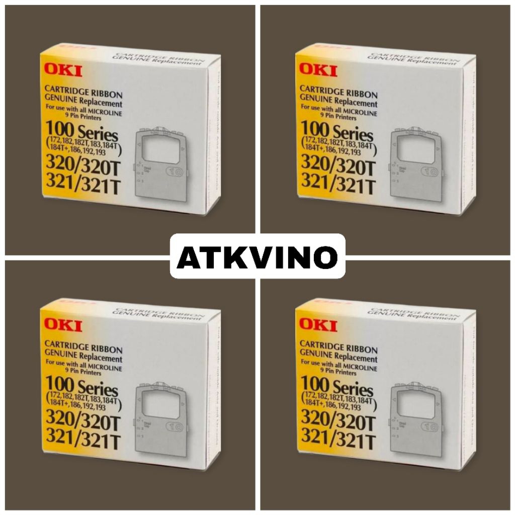 PITA RIBBON OKI 320/321 MICROLINE SERIES 100 ORIGINAL NEW