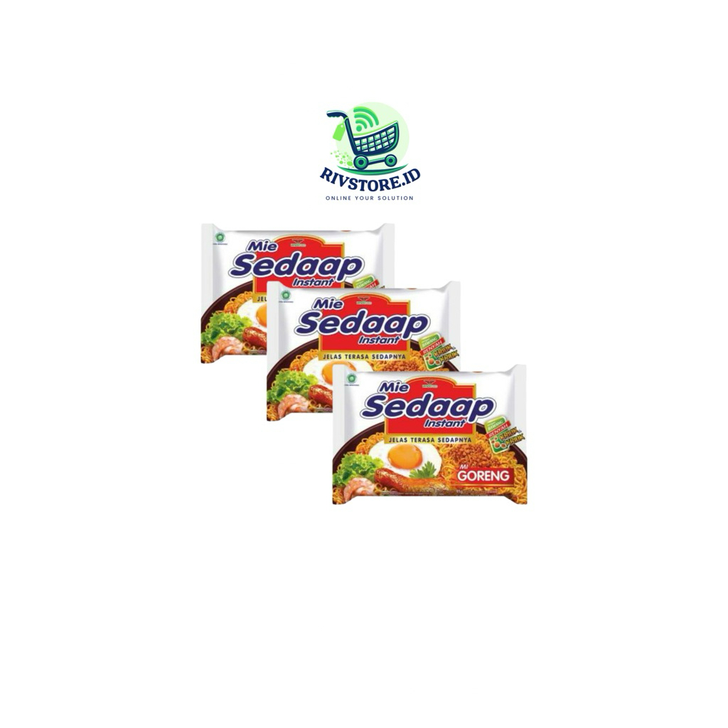 

Paket hemat 3pcs mie sedaap goreng