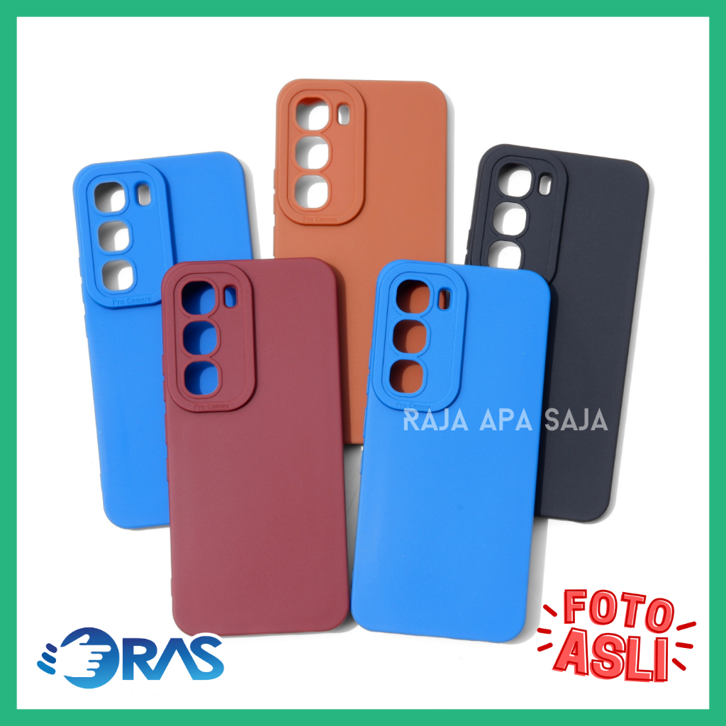 Soft Case Untuk INFINIX HOT 60 HOT60 PRO PLUS 4G Cover Casing Kesing Silicon Silikon Sofkes Karet In