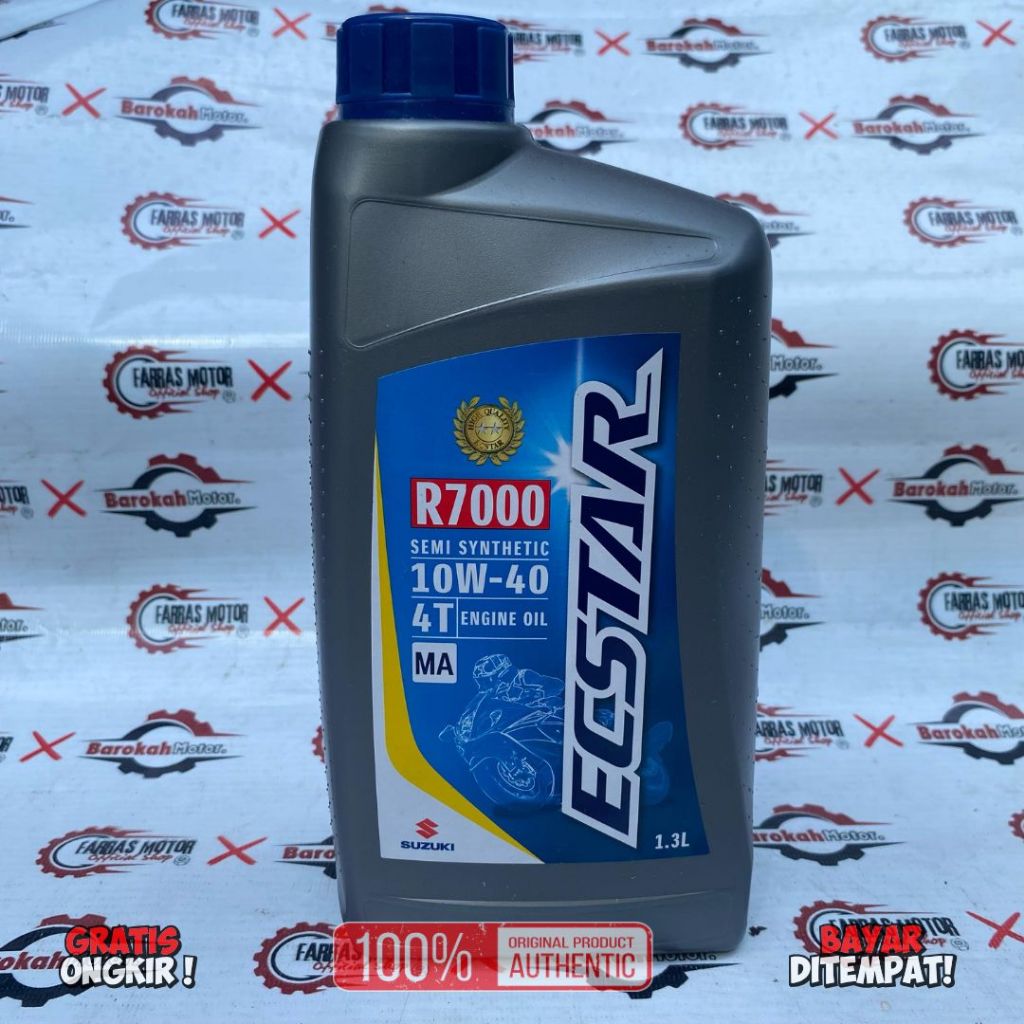 OLI SUZUKI ECSTAR R7000 10W-40 GSX SATRIA FU INJEKSI 1.3 LITER