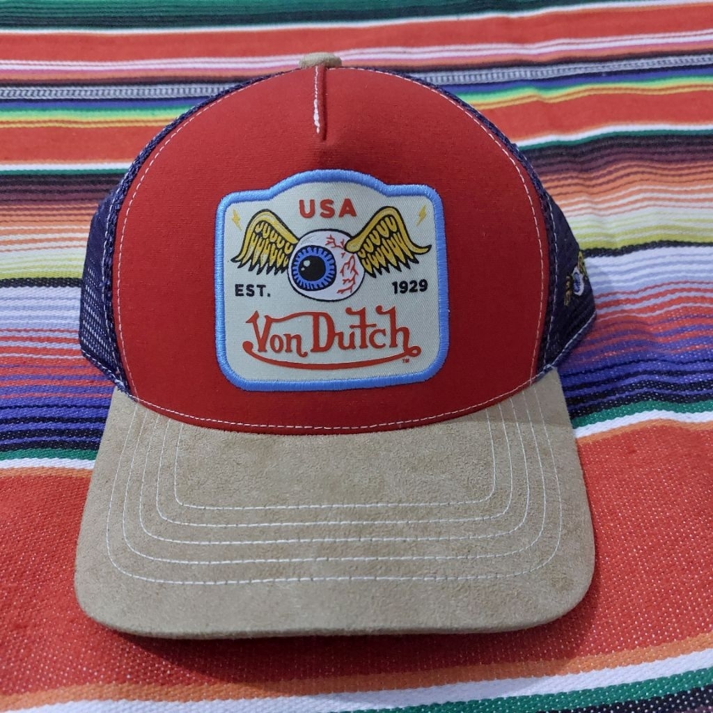 TRUCKER HAT - VON DUTCH ORIGINAL
