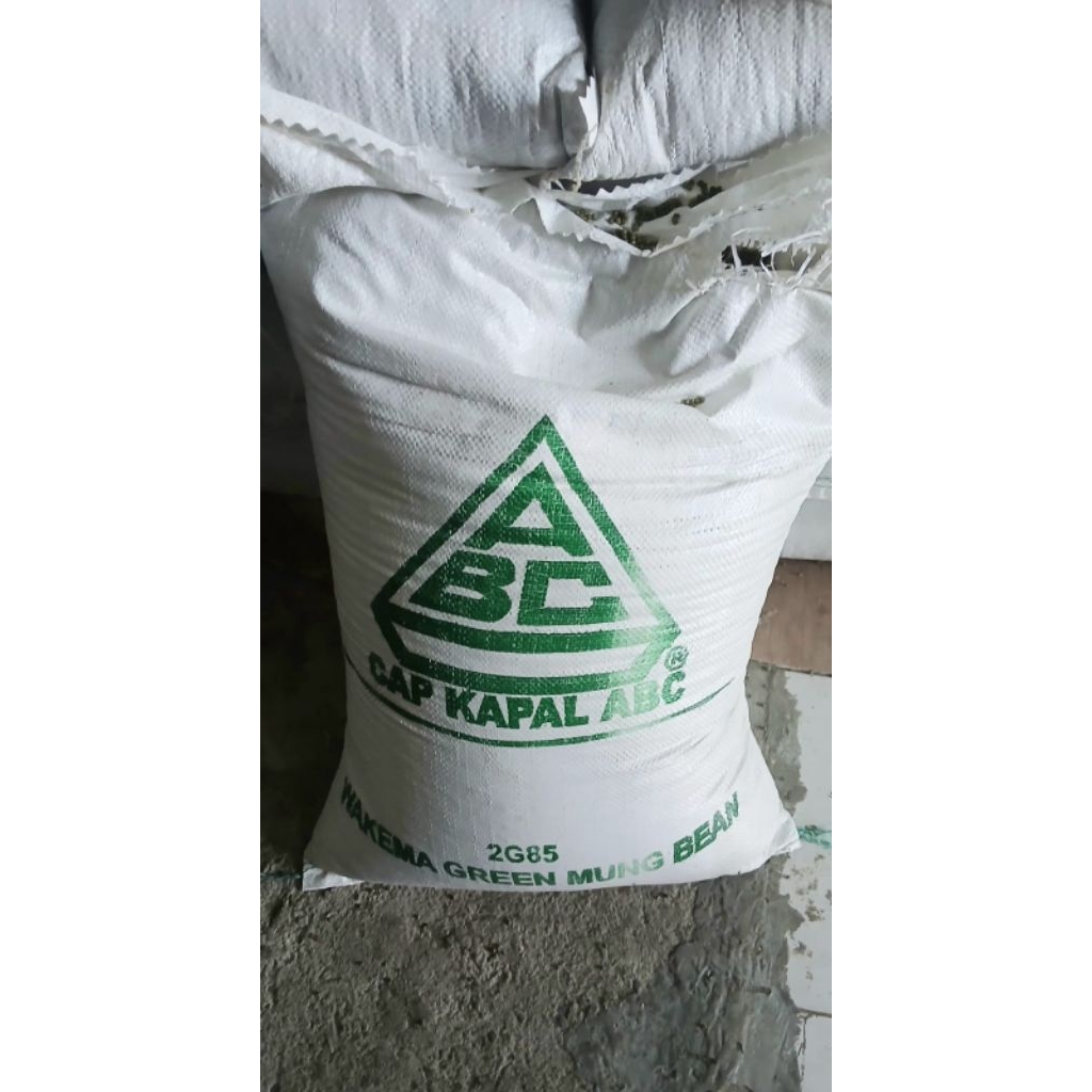 Kacang Hijau ABC Siouci Wakema Khusus Tauge 25kg / Karung