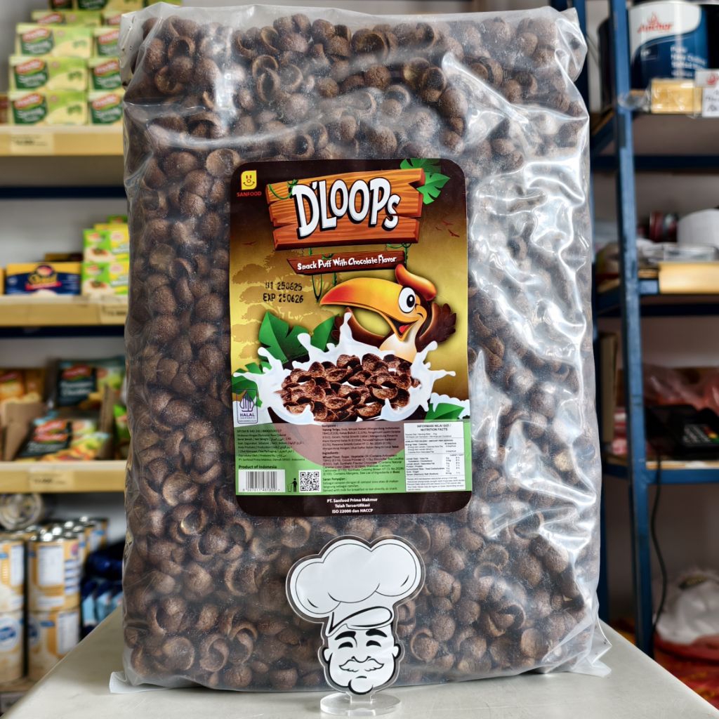

D'Loops Sereal Coklat 1Kg / Cococrunch 1Kg / D'loops Coklat 1Kg