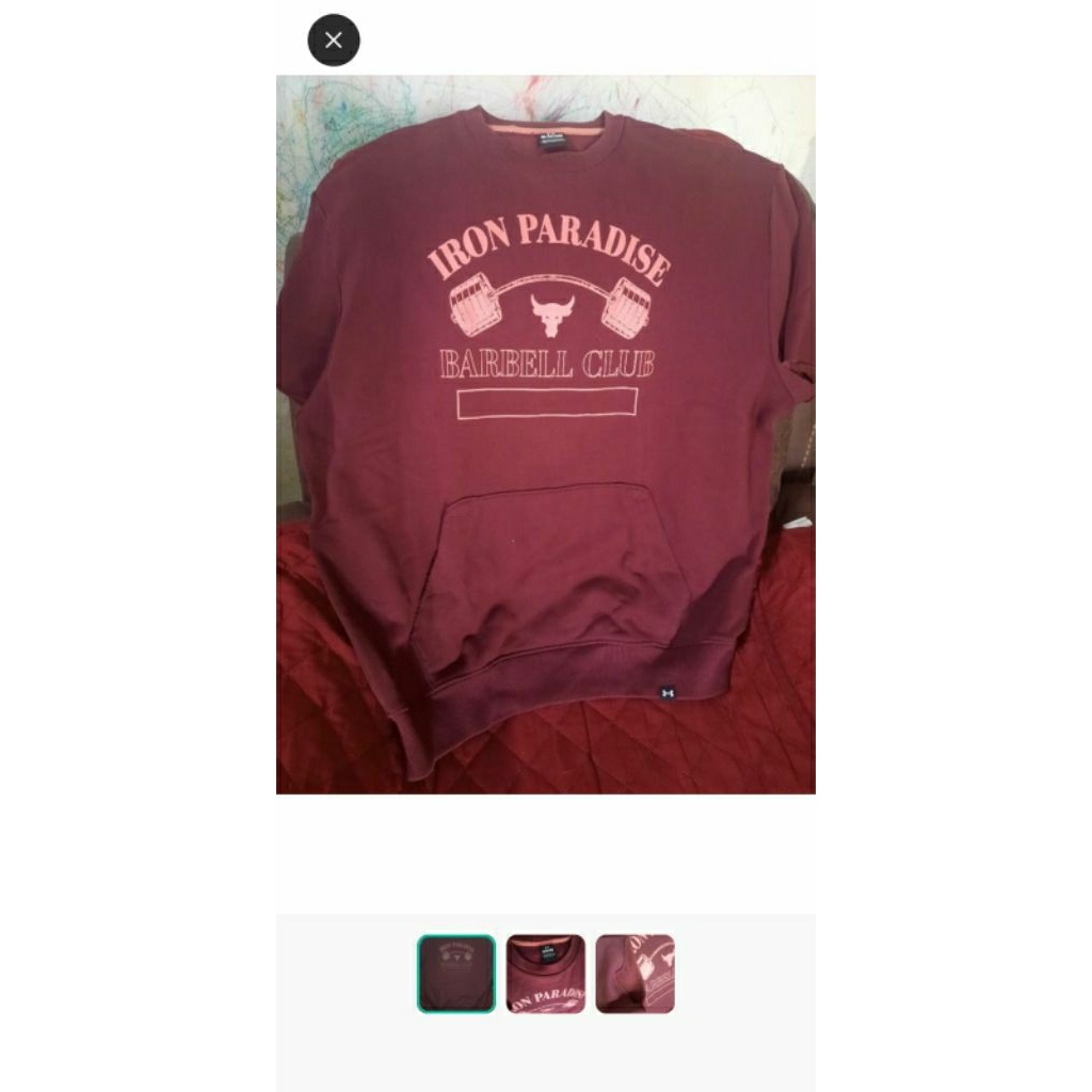 hodie under armour project rock