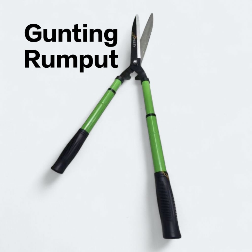 ASTINO Gunting Rumput Baja Gunting Rumput Besar Tajam Pemotong Pohon Dahan Tanaman Kebun