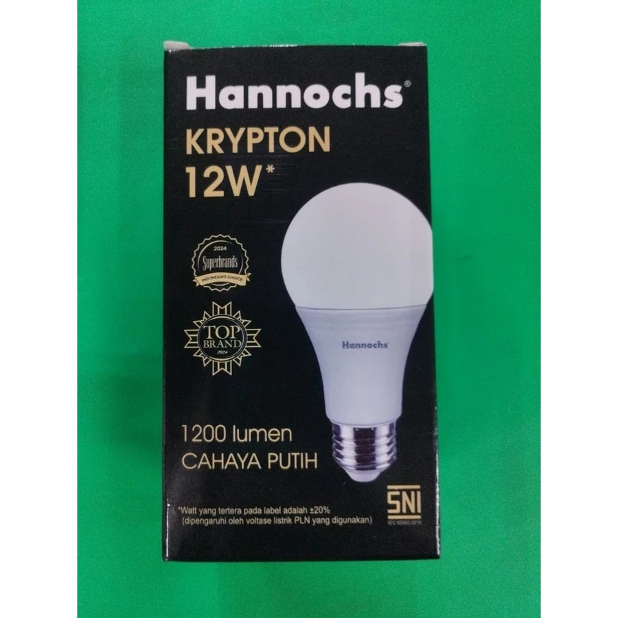 Hannochs LED Bulb Krypton - Bohlam Lampu LED Krypton - Bola LED Krypton - 12w - Variant - Variasi