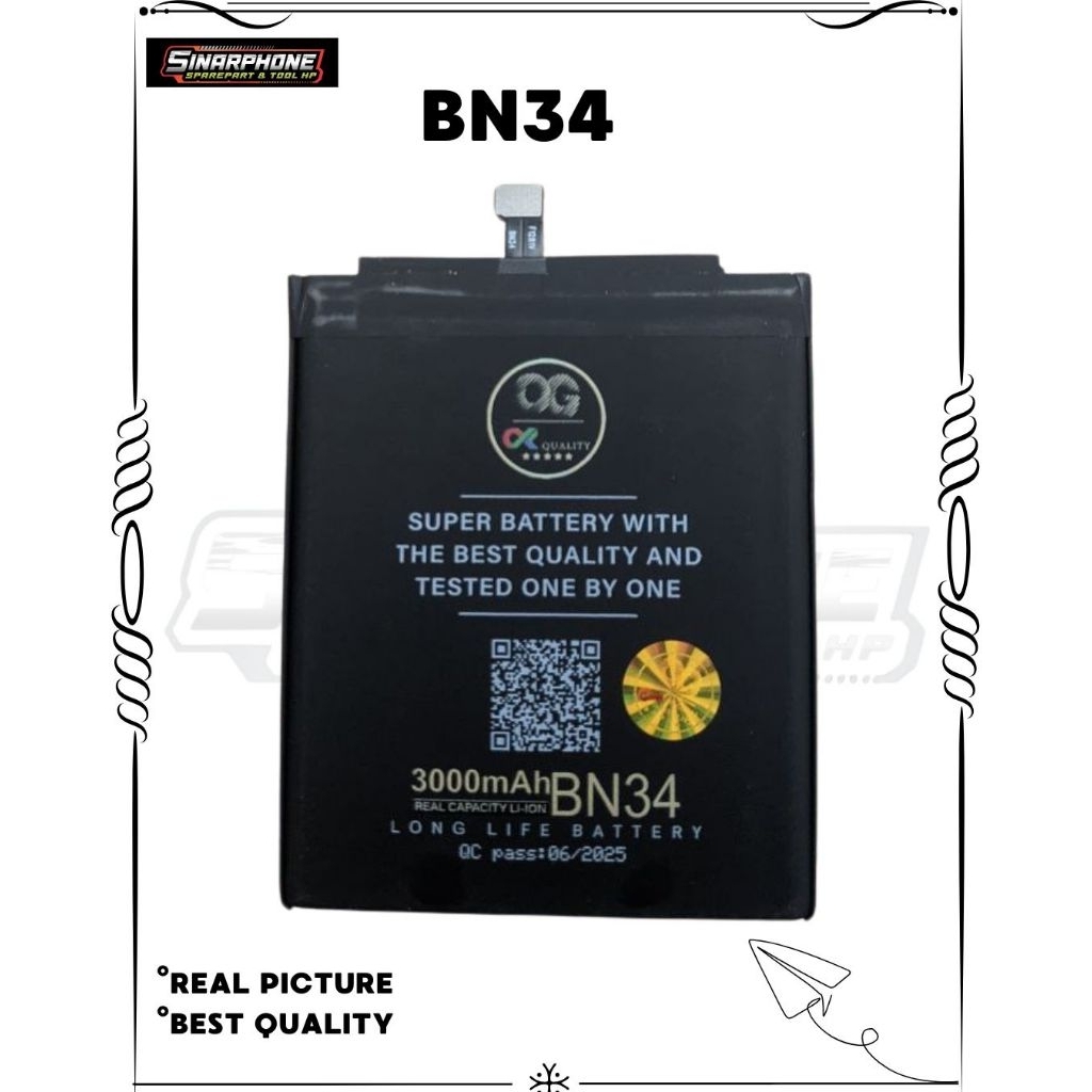 BATERAI BN34 REDMI 5A