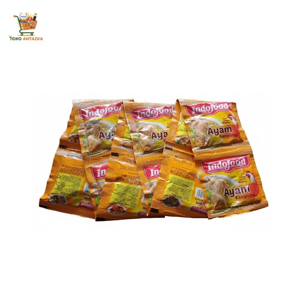 

Indofood Ayam Kampung Sachet Renceng ( 1Renceng isi 12@10gram)