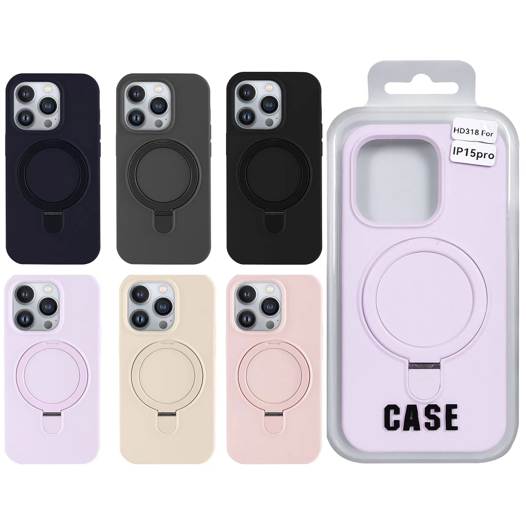 Case Candy Magsafe HD 318 + Ring Magsafe iPhone 17/ 17 Pro/ 17 Pro Max/ 17 Air
