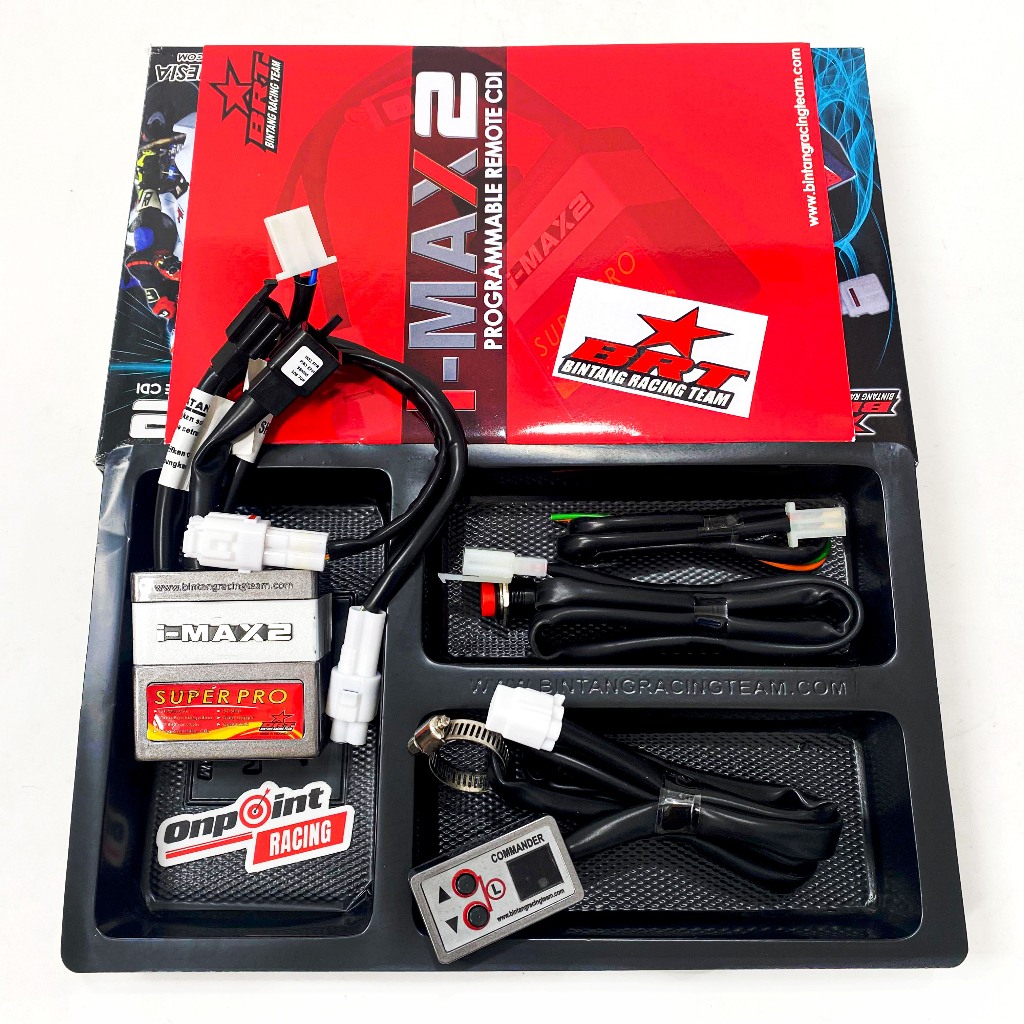 CDI BRT IMAX 2 SUPER PRO 52 STEP + PLUS COMMANDER KARISMA SUPRA X 125 100% ORIGINAL BRT