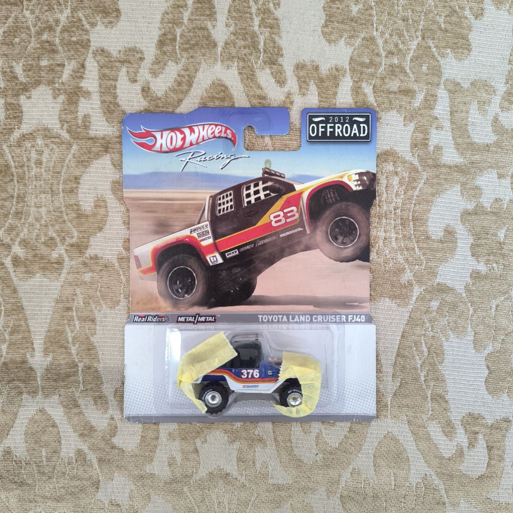 HOTWHEELS RACING 2012 OFFROAD TOYOTA LAND CRUISER FJ40