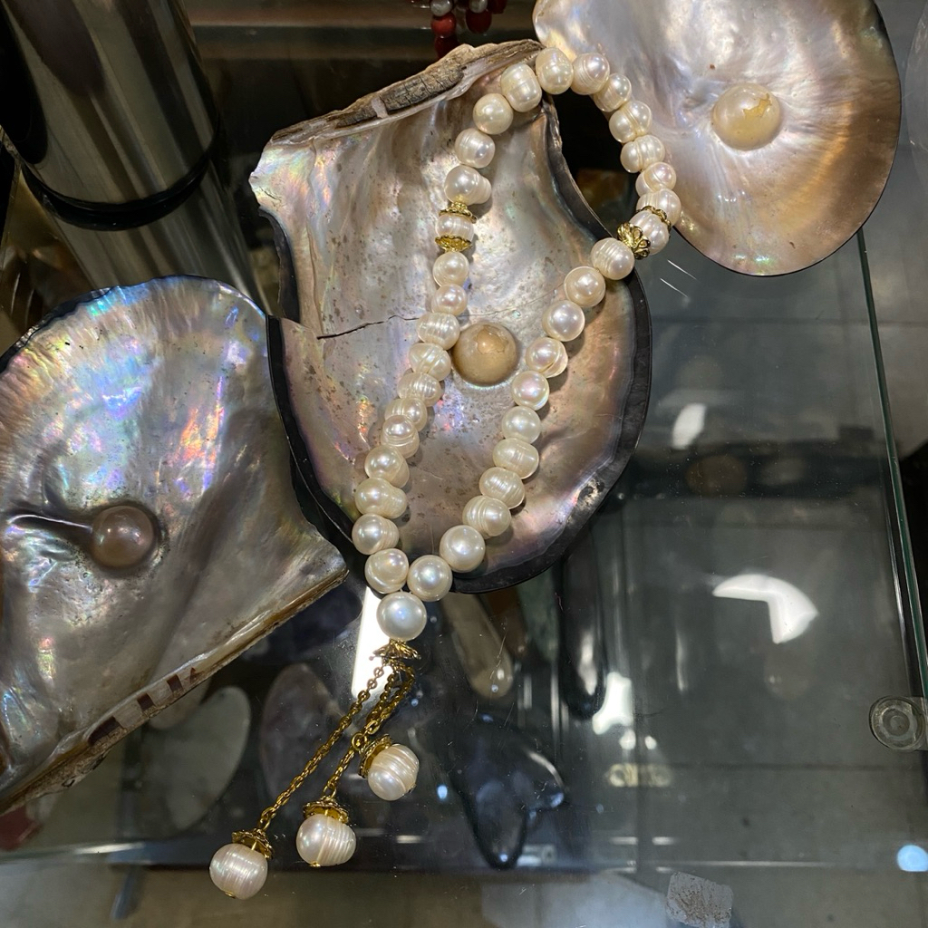 Tasbih Mutiara - Natural Tasbih Mutiara Lombok - Tasbih 33