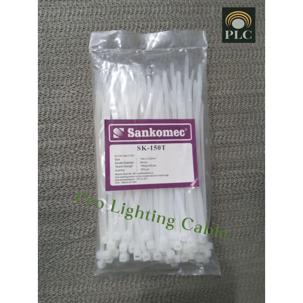 

Kabel Ties/Tis/Tali Ripet Sankomec SK - 150T 150mmX3.5mm 15Cm