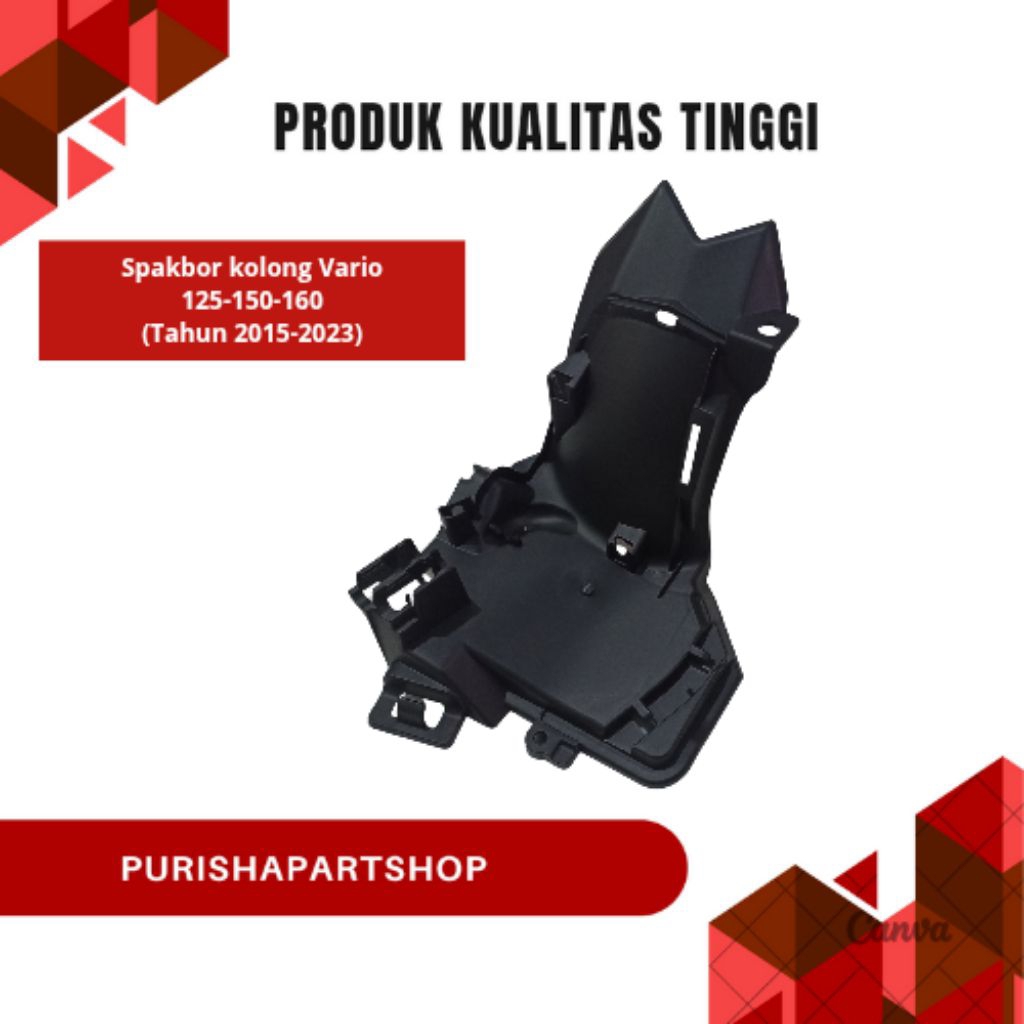 SPAKBOR KOLONG VARIO FENDER INNER VARIO 150 125 LED OLD 2015-2017 VARIO LED NEW 150 2018 K59 VARIO L