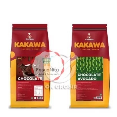 Chefmate Kakawa Serbuk Minuman / Powder Drink [1kg] - Thai Tea - FasyAnita Mart Denpasar