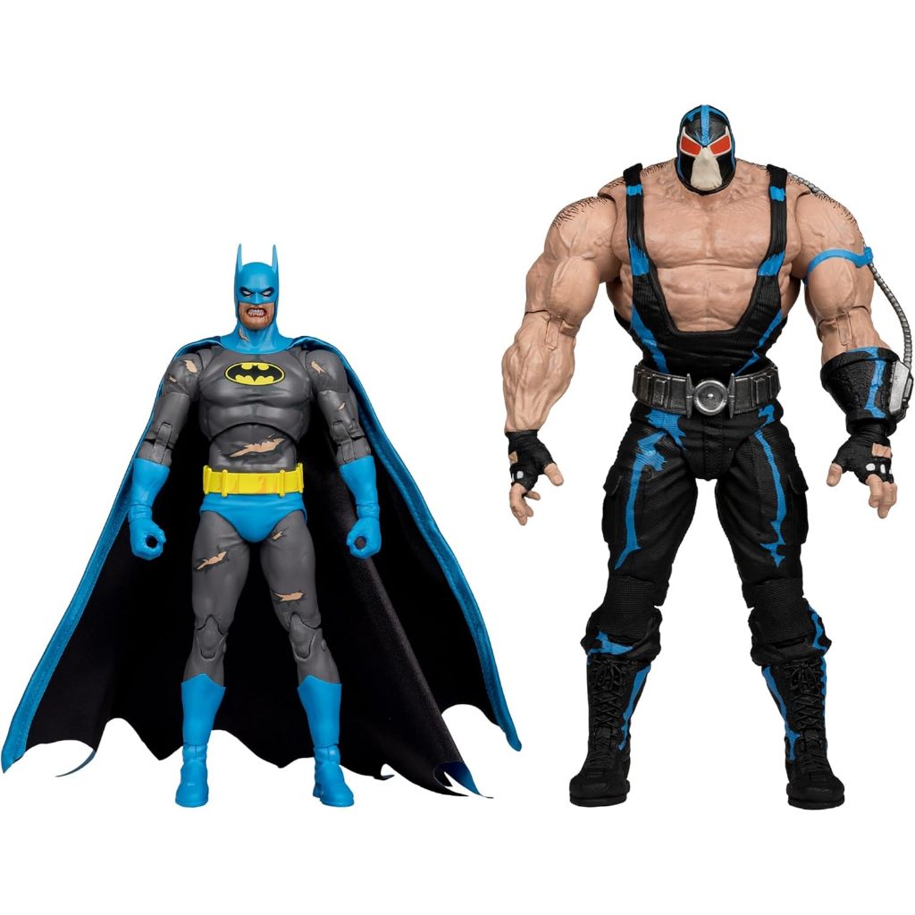 McFarlane Toys - DC Multiverse Batman vs Bane 7" Action Figure and Mega Figure 2pk