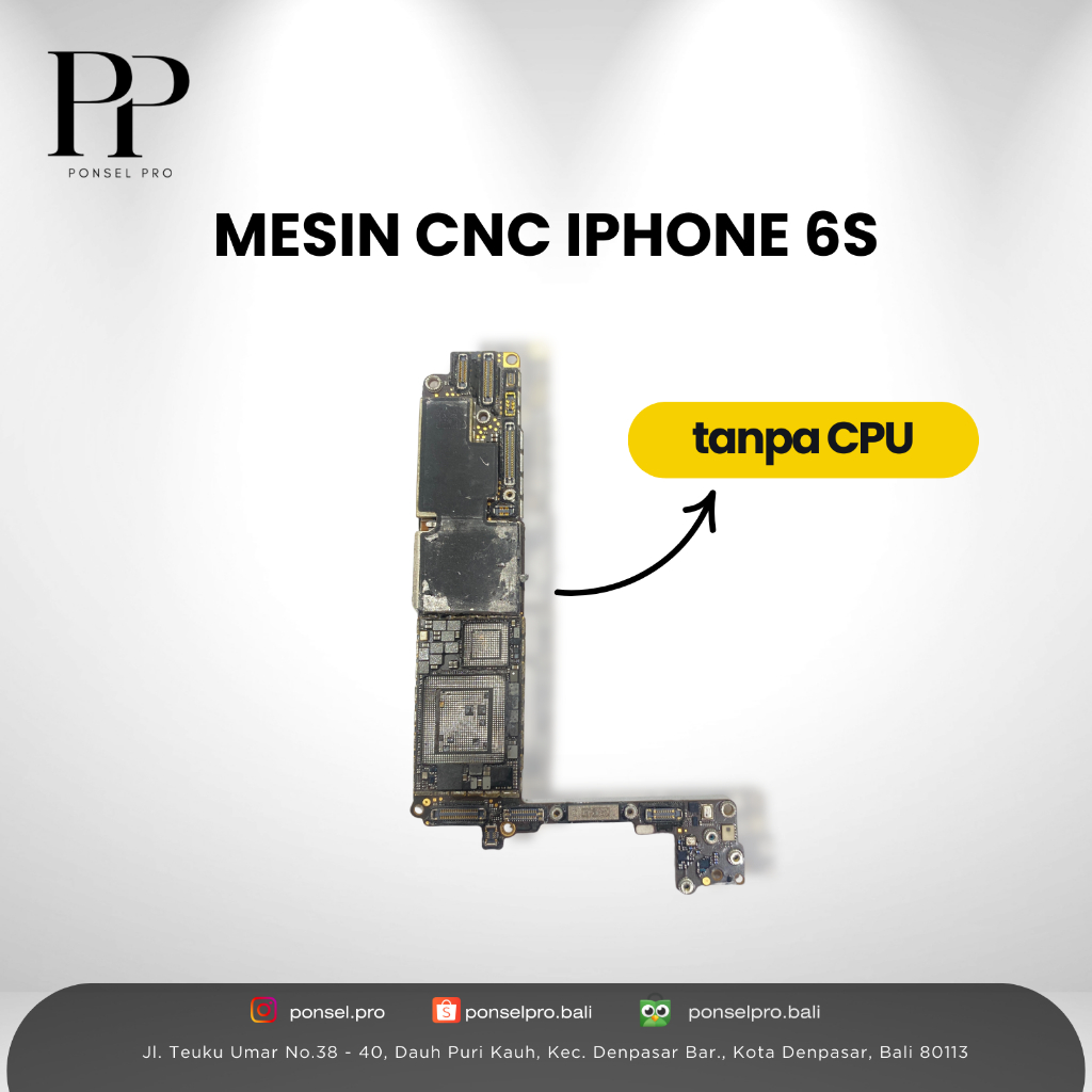 MESIN CNC iPhone 6s,6SPlus,7,7Plus,8G,8Plus
