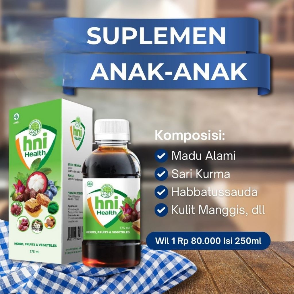 EXTRA FOOD | HNI HPAI | SUPLEMEN VITAMIN ANAK - ANAK